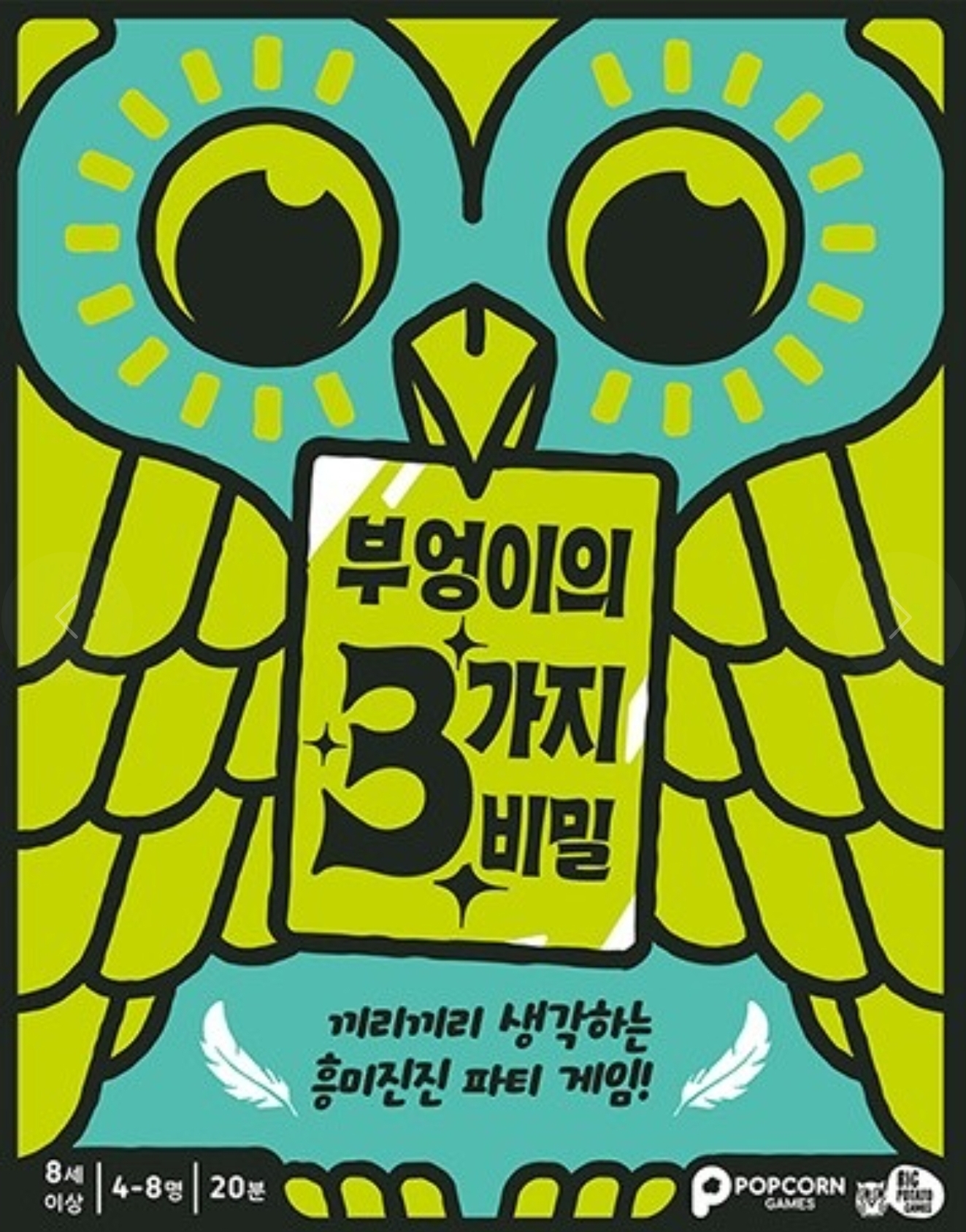 부엉이의 3가지 비밀 표지